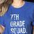 7th Grade Squad Back To School Student Teacher Women's Heather T-Shirt Heather True Royal 7th Grade Squad Back To School Student Teacher Women's Heather T-Shirt Heather True Royal