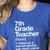 7th Grade Teacher Definition Back To School First Day Women's Heather T-Shirt Heather True Royal 7th Grade Teacher Definition Back To School First Day Women's Heather T-Shirt Heather True Royal