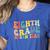8th Grade Dream Team Teachers Boys Kids Retro Back To School Women's Heather T-Shirt Heather True Royal 8th Grade Dream Team Teachers Boys Kids Retro Back To School Women's Heather T-Shirt Heather True Royal