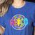 ABCD Kindergarten Rocks Back To School Teachers Students Women's Heather T-Shirt Heather True Royal