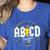 ABCD The Teacher Tour Last Day Of School Rockin' Teacher Women's Heather T-Shirt Heather True Royal ABCD The Teacher Tour Last Day Of School Rockin' Teacher Women's Heather T-Shirt Heather True Royal