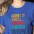 Admit It You Low Key Love ELA Bruh First Day School Teacher Women's Heather T-Shirt Heather True Royal