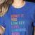 Admit It You Low Key Love Learning Bruh Teachers Women Women's Heather T-Shirt Heather True Royal