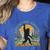 Adventure Awaits Bigfoot Teacher Kindergarten Back To School Women's Heather T-Shirt Heather True Royal Adventure Awaits Bigfoot Teacher Kindergarten Back To School Women's Heather T-Shirt Heather True Royal
