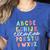 Alphabet ABC Elemeno Teacher Student Back To School Women's Heather T-Shirt Heather True Royal Alphabet ABC Elemeno Teacher Student Back To School Women's Heather T-Shirt Heather True Royal