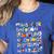 Alphabet ABCs Halloween Characters Kindergarten Teacher Kids Women's Heather T-Shirt Heather True Royal Alphabet ABCs Halloween Characters Kindergarten Teacher Kids Women's Heather T-Shirt Heather True Royal
