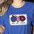 American Flag Teach Love Freedom Preschool Teacher 4th July Women's Heather T-Shirt Heather True Royal American Flag Teach Love Freedom Preschool Teacher 4th July Women's Heather T-Shirt Heather True Royal