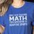 The Answer Is Adaptive Sports Math Teacher Student Men Women Kids Women's Heather T-Shirt Heather True Royal