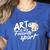 Art Is My Favorite Sport Artist Art Lover Teacher Women's Heather T-Shirt Heather True Royal Art Is My Favorite Sport Artist Art Lover Teacher Women's Heather T-Shirt Heather True Royal