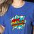 Art Is My Superpower Comic Artist Art Teacher Superhero Women's Heather T-Shirt Heather True Royal Art Is My Superpower Comic Artist Art Teacher Superhero Women's Heather T-Shirt Heather True Royal