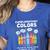 Art Teacher COMPLIMENTARY Colors Always Have Things To Say Women's Heather T-Shirt Heather True Royal Art Teacher COMPLIMENTARY Colors Always Have Things To Say Women's Heather T-Shirt Heather True Royal