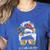 Art Teacher Life Messy Bun Back To School Art Teacher Women's Heather T-Shirt Heather True Royal Art Teacher Life Messy Bun Back To School Art Teacher Women's Heather T-Shirt Heather True Royal