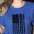 ASL Flag Sign Language Deaf ASL Teacher For Men Women Women's Heather T-Shirt Heather True Royal