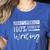 Author Journalist Teacher Writing Women's Heather T-Shirt Heather True Royal