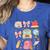 Back To School Coquette Teacher Women Girl Kindergarten PreK Women's Heather T-Shirt Heather True Royal Back To School Coquette Teacher Women Girl Kindergarten PreK Women's Heather T-Shirt Heather True Royal