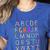Back To School Kindergarten Alphabet ABC Teacher Women Kids Women's Heather T-Shirt Heather True Royal Back To School Kindergarten Alphabet ABC Teacher Women Kids Women's Heather T-Shirt Heather True Royal