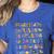 Back To School Kindergarten Teacher ABCs Animals Alphabet Women's Heather T-Shirt Heather True Royal Back To School Kindergarten Teacher ABCs Animals Alphabet Women's Heather T-Shirt Heather True Royal