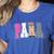 Back To School Teacher Para Preppy Checkered Para Life Women's Heather T-Shirt Heather True Royal Back To School Teacher Para Preppy Checkered Para Life Women's Heather T-Shirt Heather True Royal