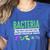 Bacteria Culture Biology Science Teacher Biologist Women's Heather T-Shirt Heather True Royal
