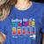 Battery Life Of a Teacher Shirt Thanksgiving Teacher Women's Heather T-Shirt Heather True Royal Battery Life Of a Teacher Shirt Thanksgiving Teacher Women's Heather T-Shirt Heather True Royal