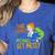Beauty Teacher Take Chances Make Mistakes Get Messy Women's Heather T-Shirt Heather True Royal Beauty Teacher Take Chances Make Mistakes Get Messy Women's Heather T-Shirt Heather True Royal