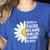 i Became a Teacher Because Your Life Is Worth My Time Women's Heather T-Shirt Heather True Royal