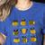 Bee Kind Positive Brave Happy Confident Humble Teacher Women's Heather T-Shirt Heather True Royal Bee Kind Positive Brave Happy Confident Humble Teacher Women's Heather T-Shirt Heather True Royal