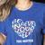 Believe In Yourself YOU MATTER Teachers Big Heart Women's Heather T-Shirt Heather True Royal Believe In Yourself YOU MATTER Teachers Big Heart Women's Heather T-Shirt Heather True Royal