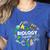 Biology Squad Science Teacher Student Biologist Women's Heather T-Shirt Heather True Royal
