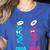 Biology Teacher DNA RNA Student Science Biologist Men Women Women's Heather T-Shirt Heather True Royal