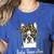 Birthday And Mother's Day -Boston Terrier Mom Women's Heather T-Shirt Heather True Royal