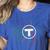 Boston T Subway Map Vintage MBTA Women's Heather T-Shirt Heather True Royal