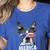 Boston Terrier 4th Of July Merica Men Women USA Flag Vintage Women's Heather T-Shirt Heather True Royal