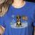 Boston Terrier 4th Of July US American Flag Dog Patriotic Women's Heather T-Shirt Heather True Royal
