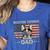 Boston Terrier Dad Dog Lovers American Flag 4th Of July For Women Men Women's Heather T-Shirt Heather True Royal