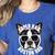 Boston Terrier Dad Father’s Day Dog Dad Men’s Women's Heather T-Shirt Heather True Royal