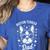 Boston Terrier Dad Boston Terrier Women's Heather T-Shirt Heather True Royal