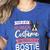 Boston Terrier Dog Bostie Halloween Costume Dog For Kids Women's Heather T-Shirt Heather True Royal