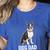 Boston Terrier Dog Dad Boston Terrier Dog Lovers Women's Heather T-Shirt Heather True Royal