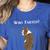 Boston Terrier Who Farted Women's Heather T-Shirt Heather True Royal