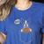 Boston Terrier Halloween Cute Bostie Dog Pocket Boo Women's Heather T-Shirt Heather True Royal
