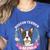 Boston Terrier Mom Mother's Day Women's Heather T-Shirt Heather True Royal