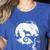 Boston Terrier And Moon Halloween Costume Dog Lover Women's Heather T-Shirt Heather True Royal