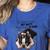 Boston Terrier Shirt I Didn't Fart My Butt Blew You A Kiss Women's Heather T-Shirt Heather True Royal
