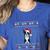 Boston Terrier Wearing Santa Hat Ugly Xmas Dog Lovers Women's Heather T-Shirt Heather True Royal
