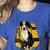 Boston Terrier s Mid-Century Modern Art s Street Grunge Women's Heather T-Shirt Heather True Royal