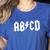 Boys Girls Teachers ABCD Rock Graphic Back To School Women's Heather T-Shirt Heather True Royal Boys Girls Teachers ABCD Rock Graphic Back To School Women's Heather T-Shirt Heather True Royal