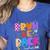 Bruh We Back Teachers First Day Back To School Teachers Women's Heather T-Shirt Heather True Royal
