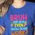 Bruh Did You Even Show Your Work Humorous Math Teacher Women's Heather T-Shirt Heather True Royal Bruh Did You Even Show Your Work Humorous Math Teacher Women's Heather T-Shirt Heather True Royal