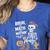 Bruh The Math Ain't Mathin' Show Your Work Halloween Teacher Women's Heather T-Shirt Heather True Royal Bruh The Math Ain't Mathin' Show Your Work Halloween Teacher Women's Heather T-Shirt Heather True Royal